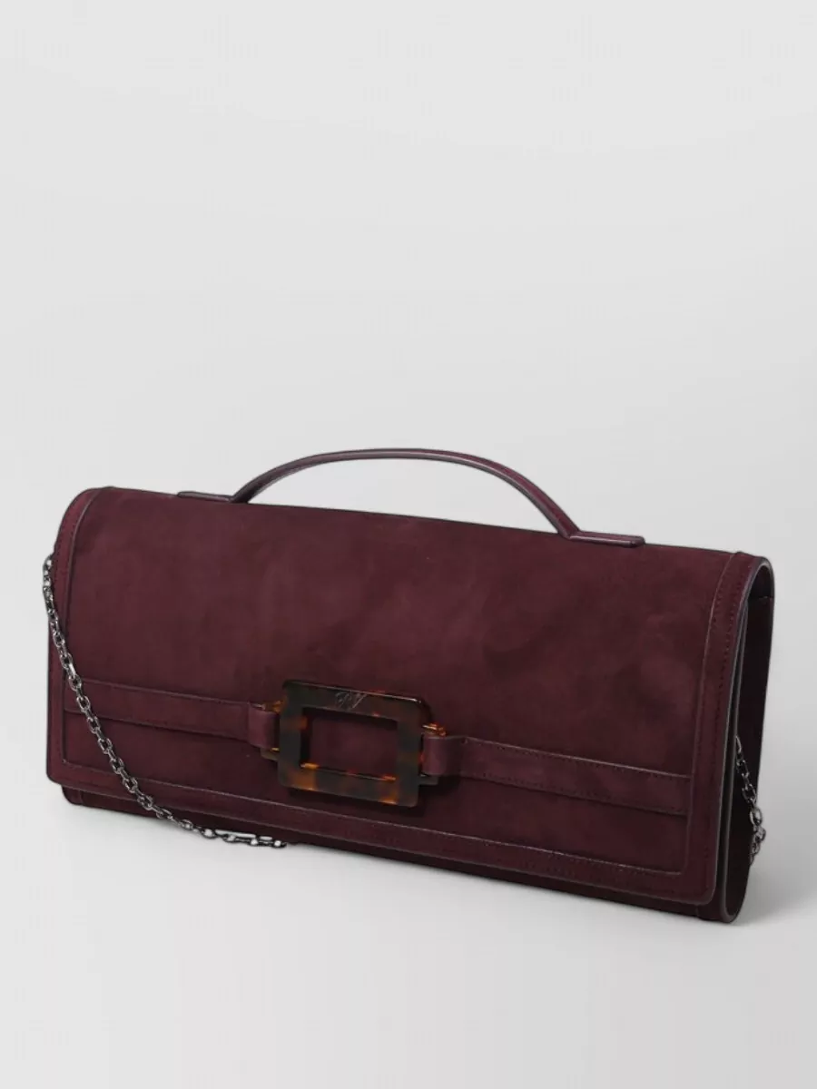 Roger Vivier Leather Clutch Bag