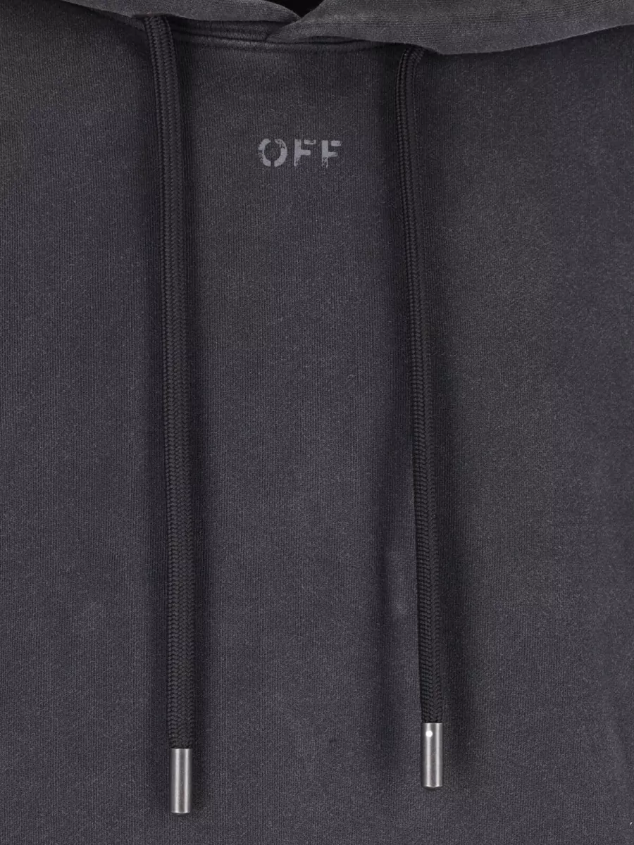 Off-White Cotton Sweatshirt