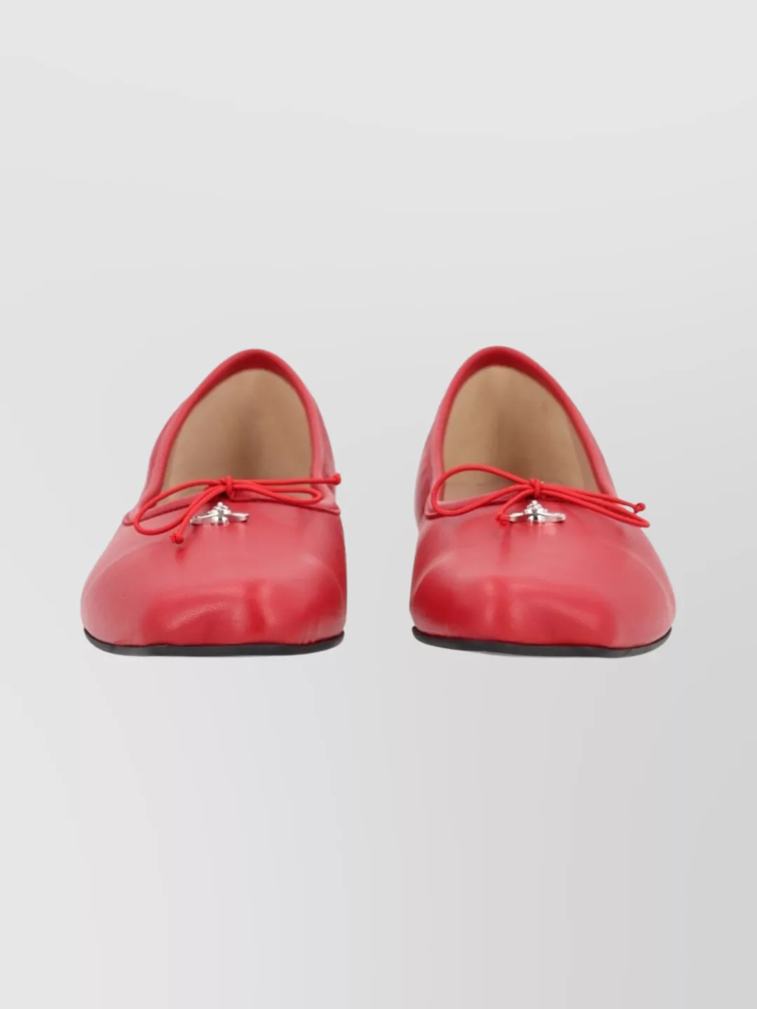 Vivienne Westwood Ballerina Shoes With Round Toe And Bow