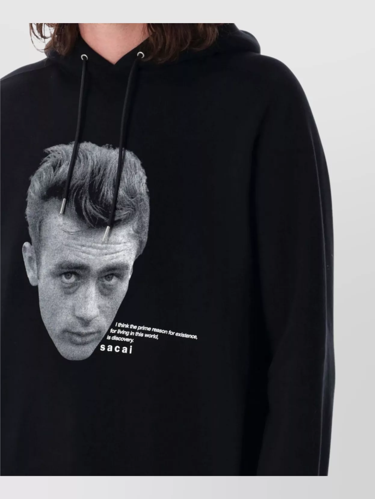 Sacai James Dean Graphic Print Hoodie