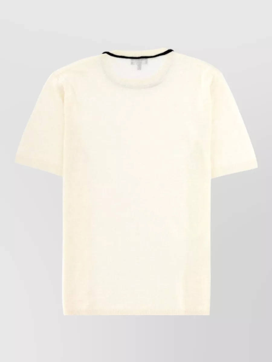 Giorgio Armani Linen And Silk T-Shirt