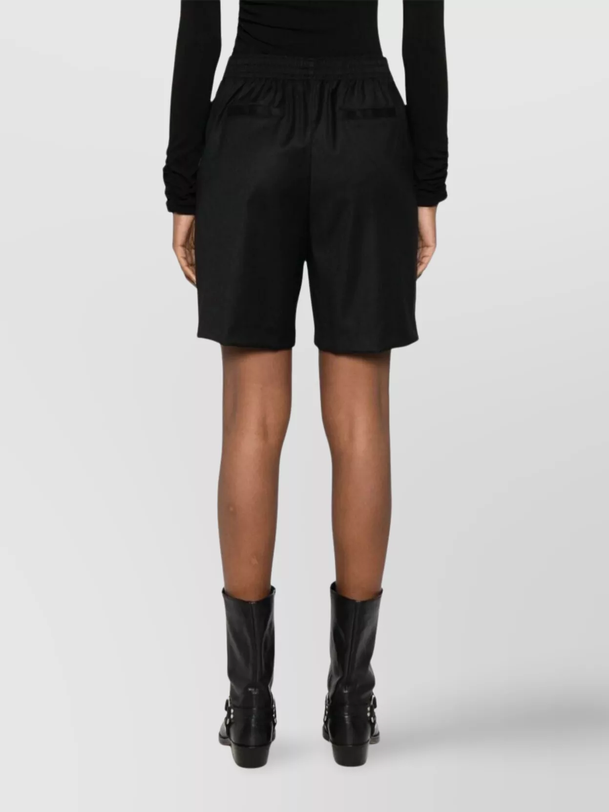 Ermanno Scervino Casual Bermuda Shorts Featuring Belt Loops