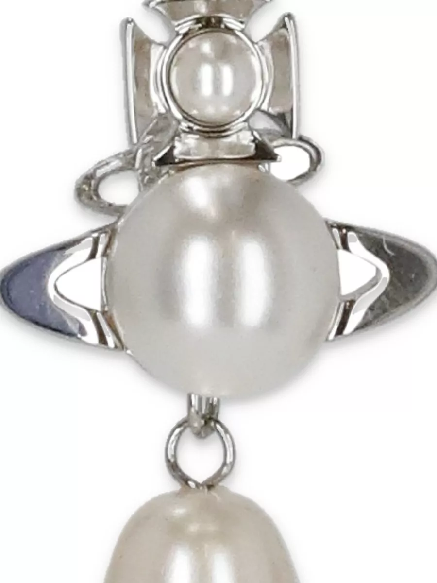 Vivienne Westwood Logo Stud Earrings