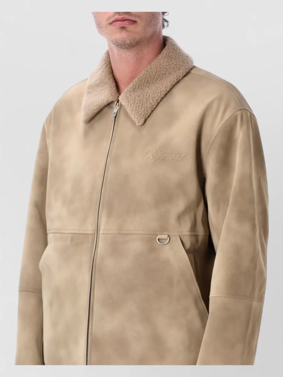 Represent Faux Shearling Jacket