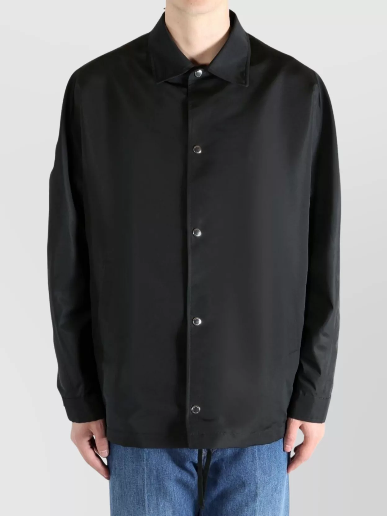Givenchy Relaxed Fit Jacket Drawstring Hem