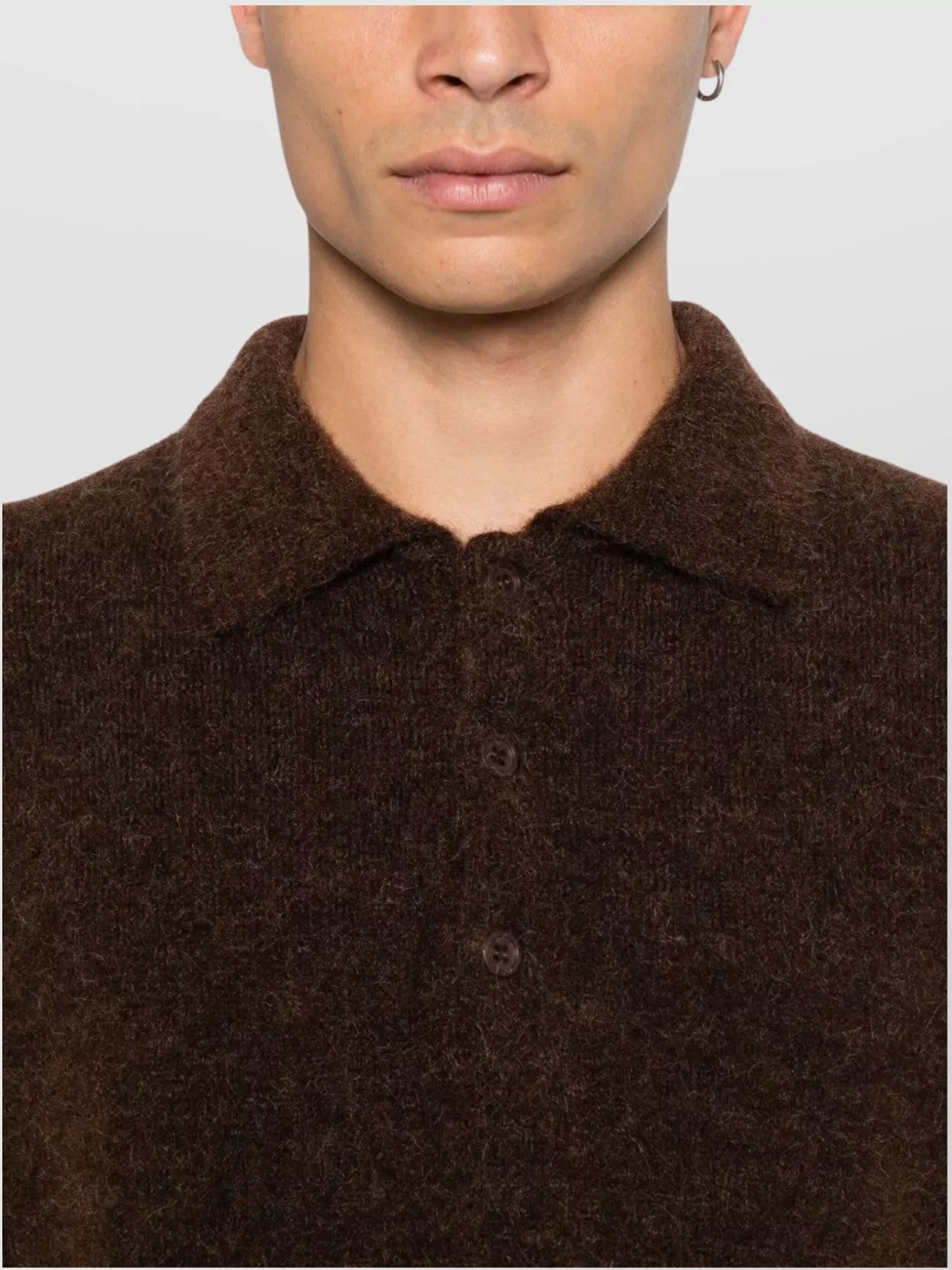 Sunflower Knit Polo Featuring Collared Design