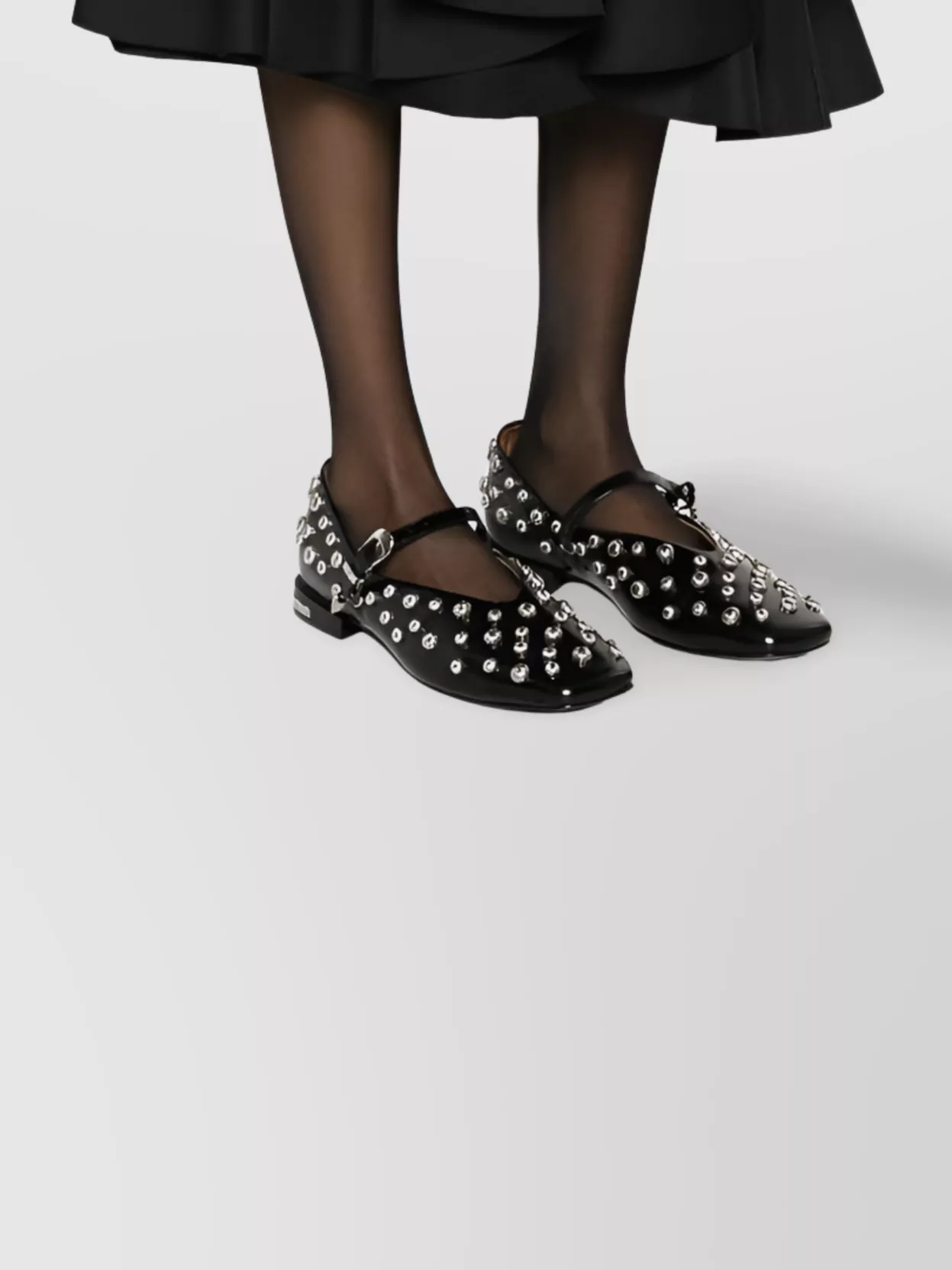 Comme Des Garçons Midi Skirt Ruffled Layer Design