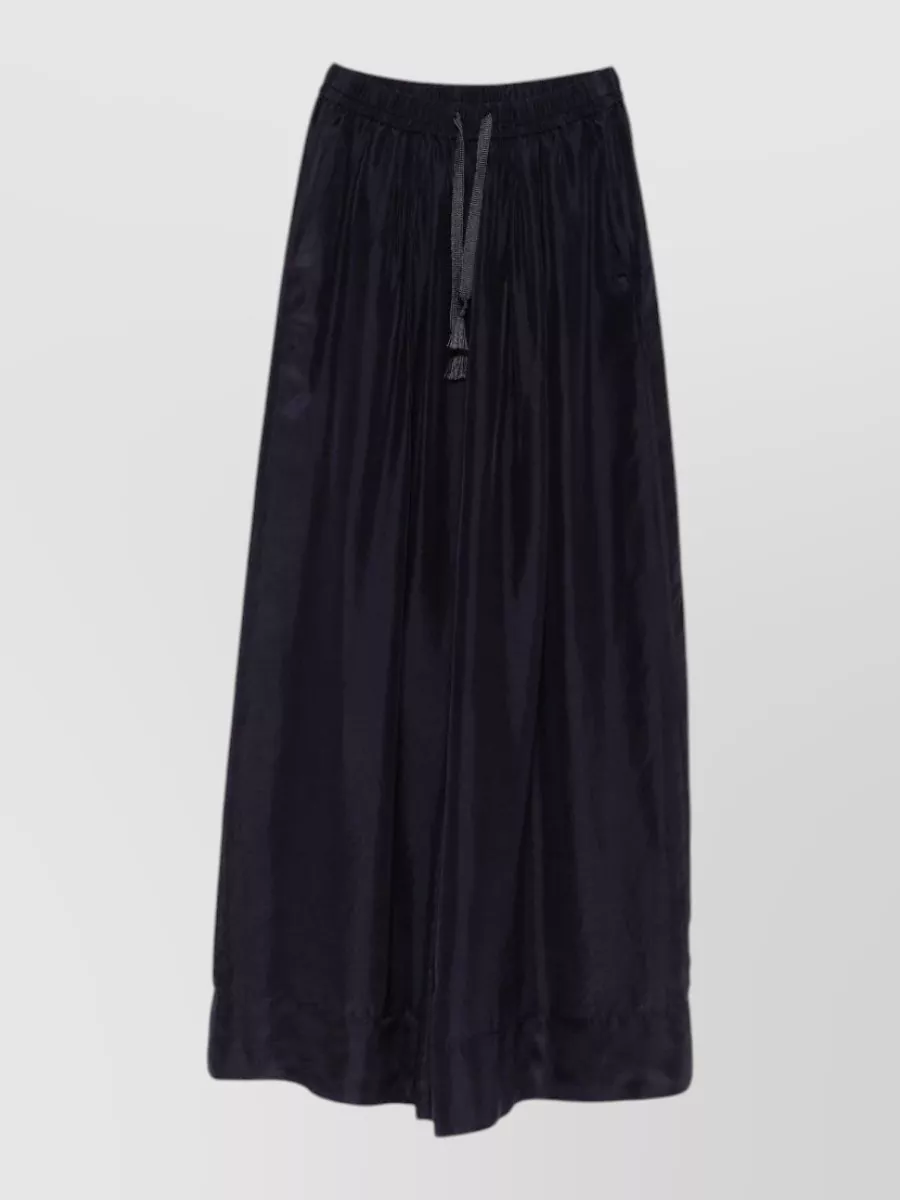 Forte Forte Silk Wide-Leg Trousers