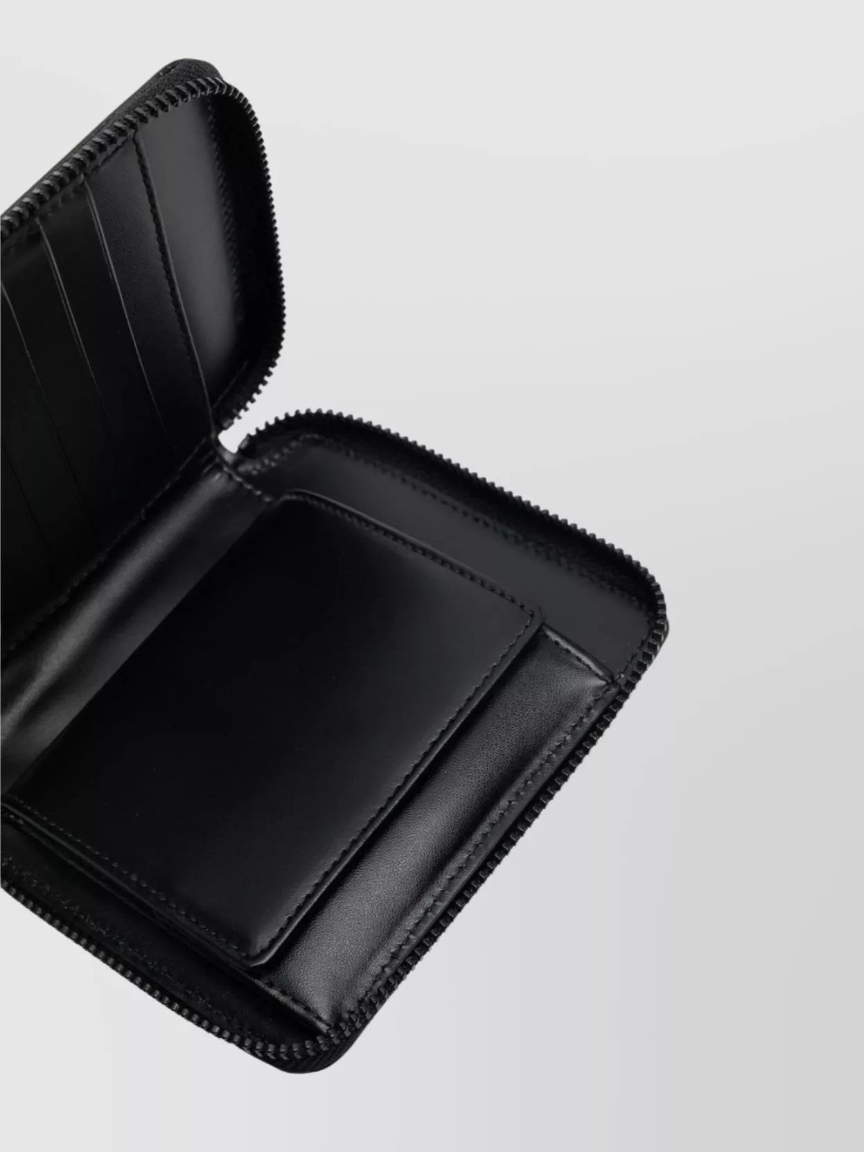 Comme Des Garçons Streamlined Leather Wallet Line