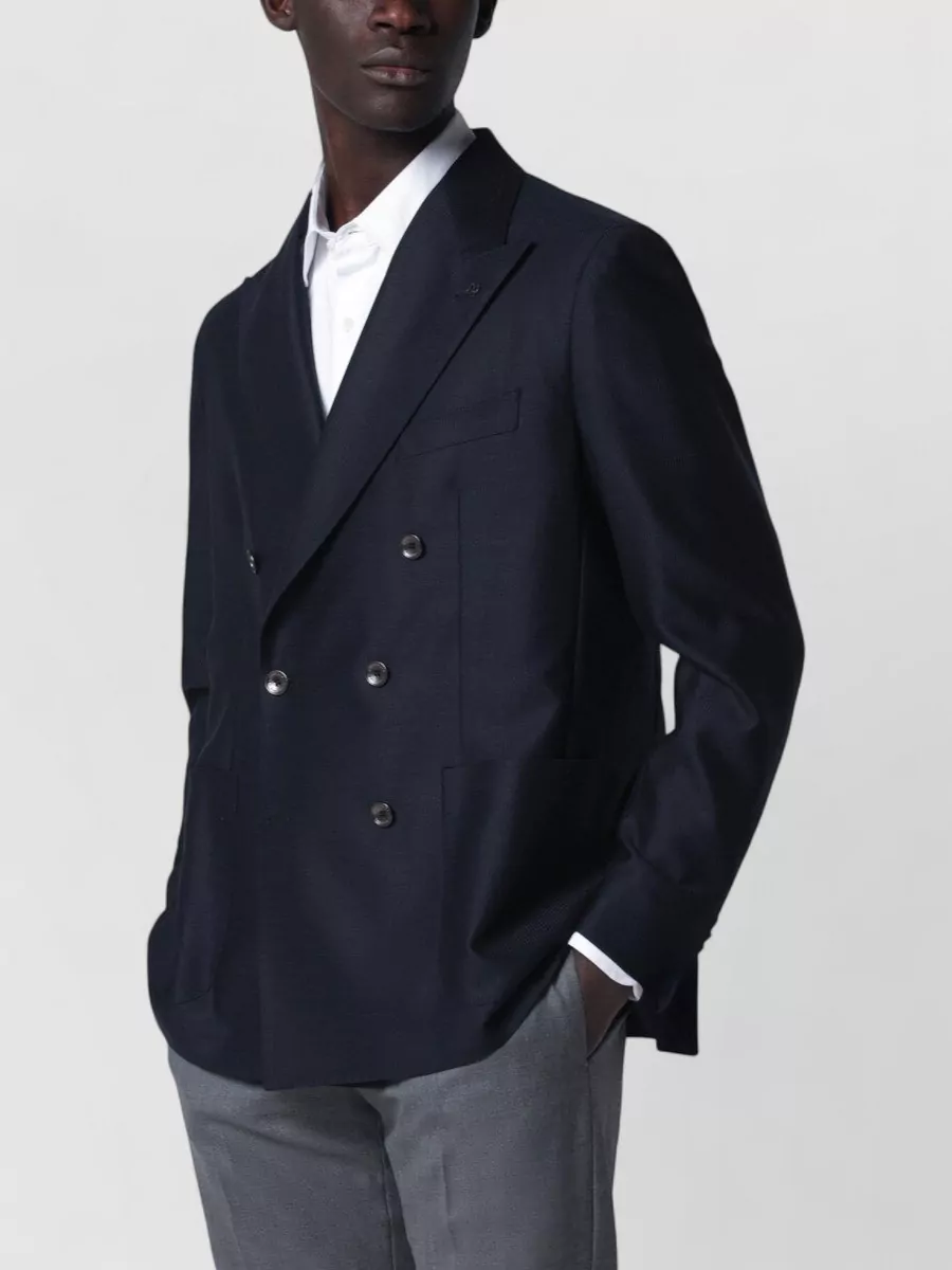 Tagliatore Wool double breasted coat