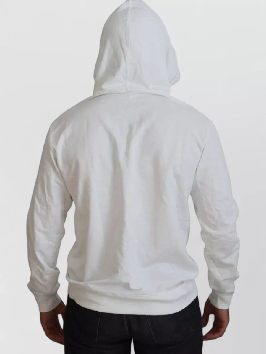 Dolce&Gabbana Cotton Hooded Logo Sweatshirt