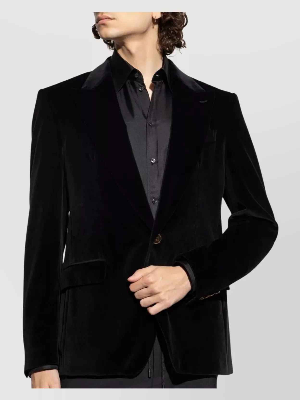 Dolce&Gabbana Velvet Blazer Notched Lapels
