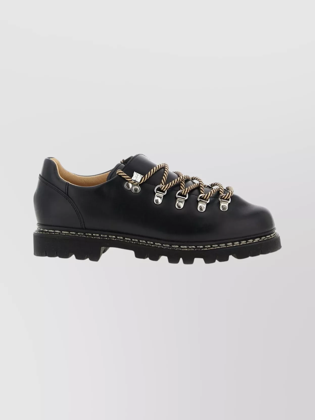 Paraboot Lace-Up Chunky Sole Round Toe Boots