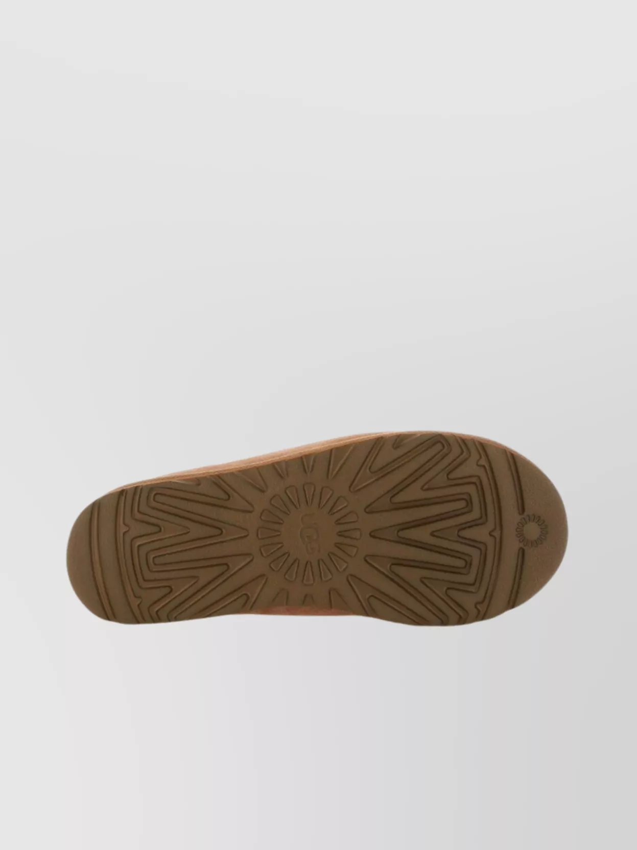 Ugg Round Toe Embroidered Trim Slippers