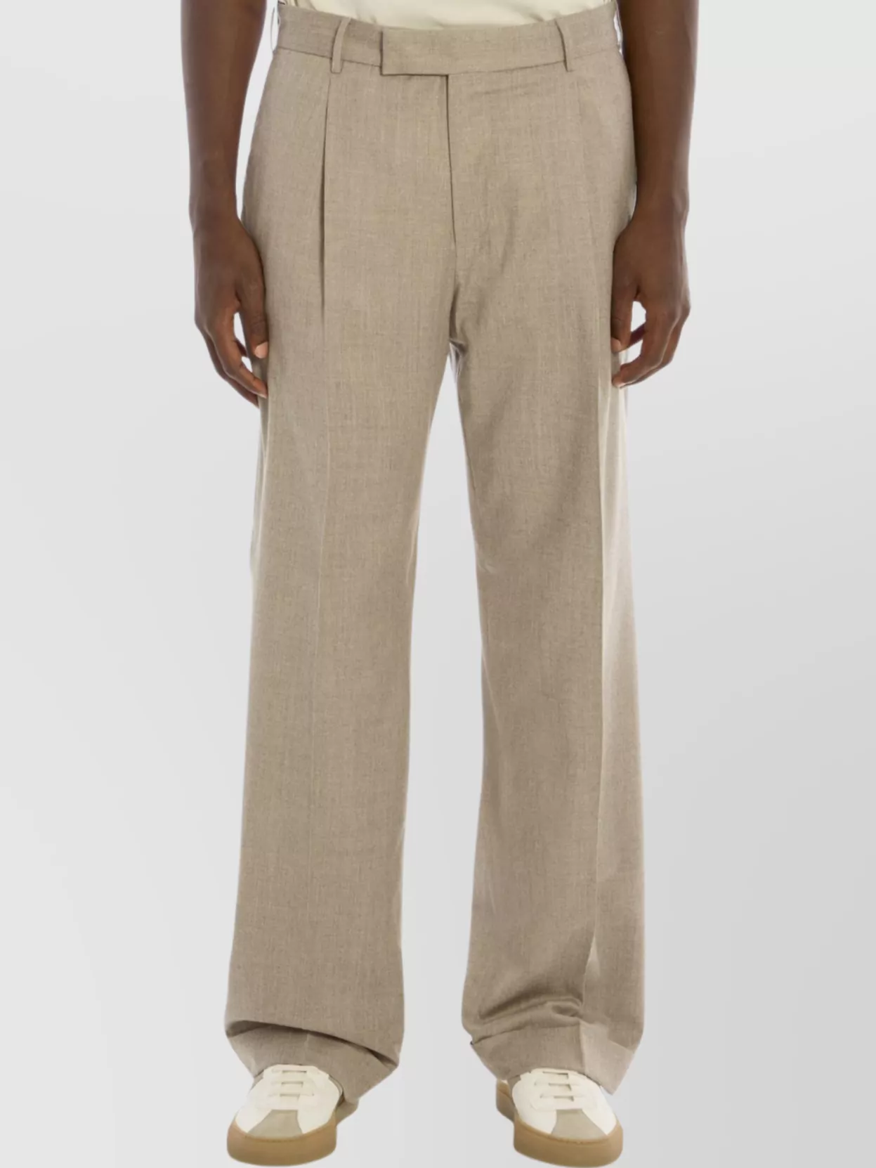 Pt Torino Edge Trousers In Brown
