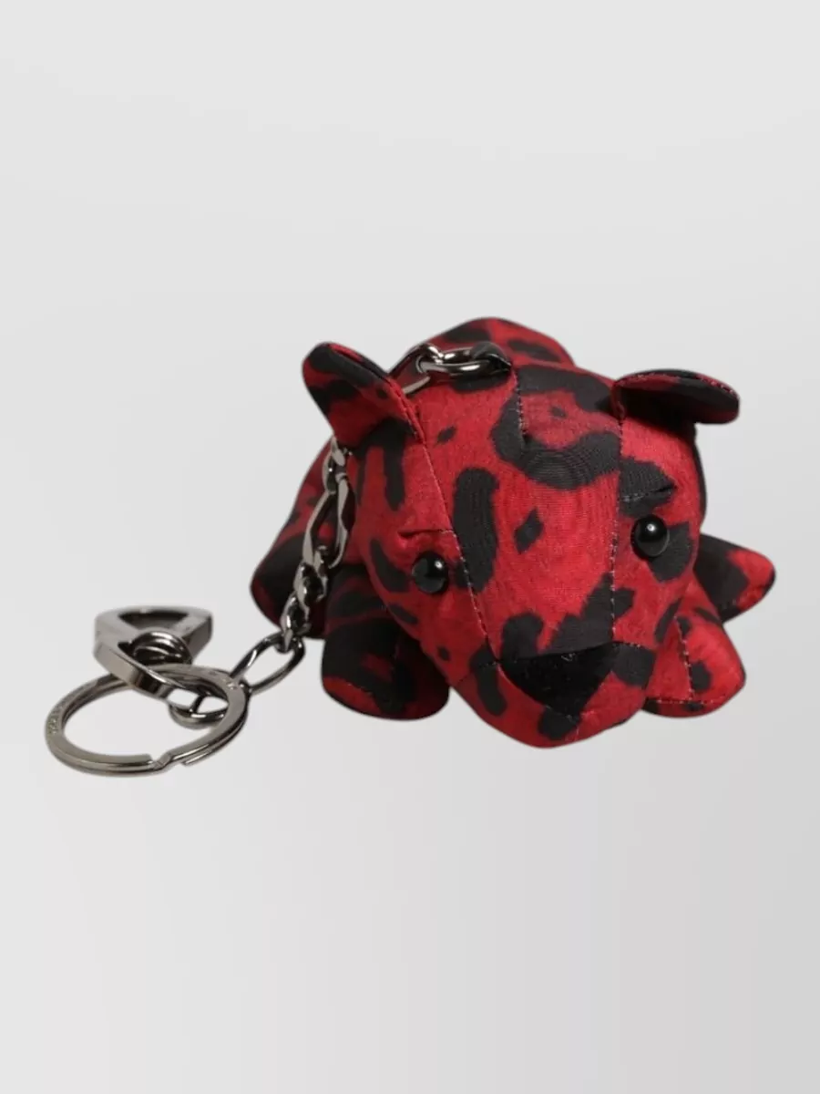Dolce&Gabbana animal-print keychain