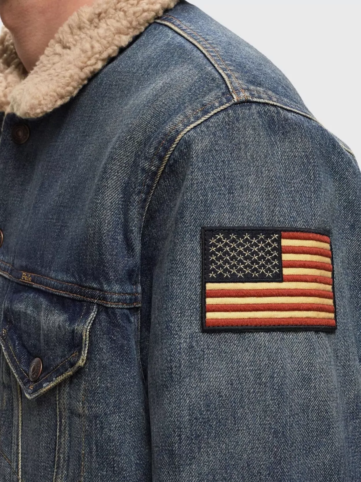 Ralph Lauren Casual Jacket With Chest And Side Pockets