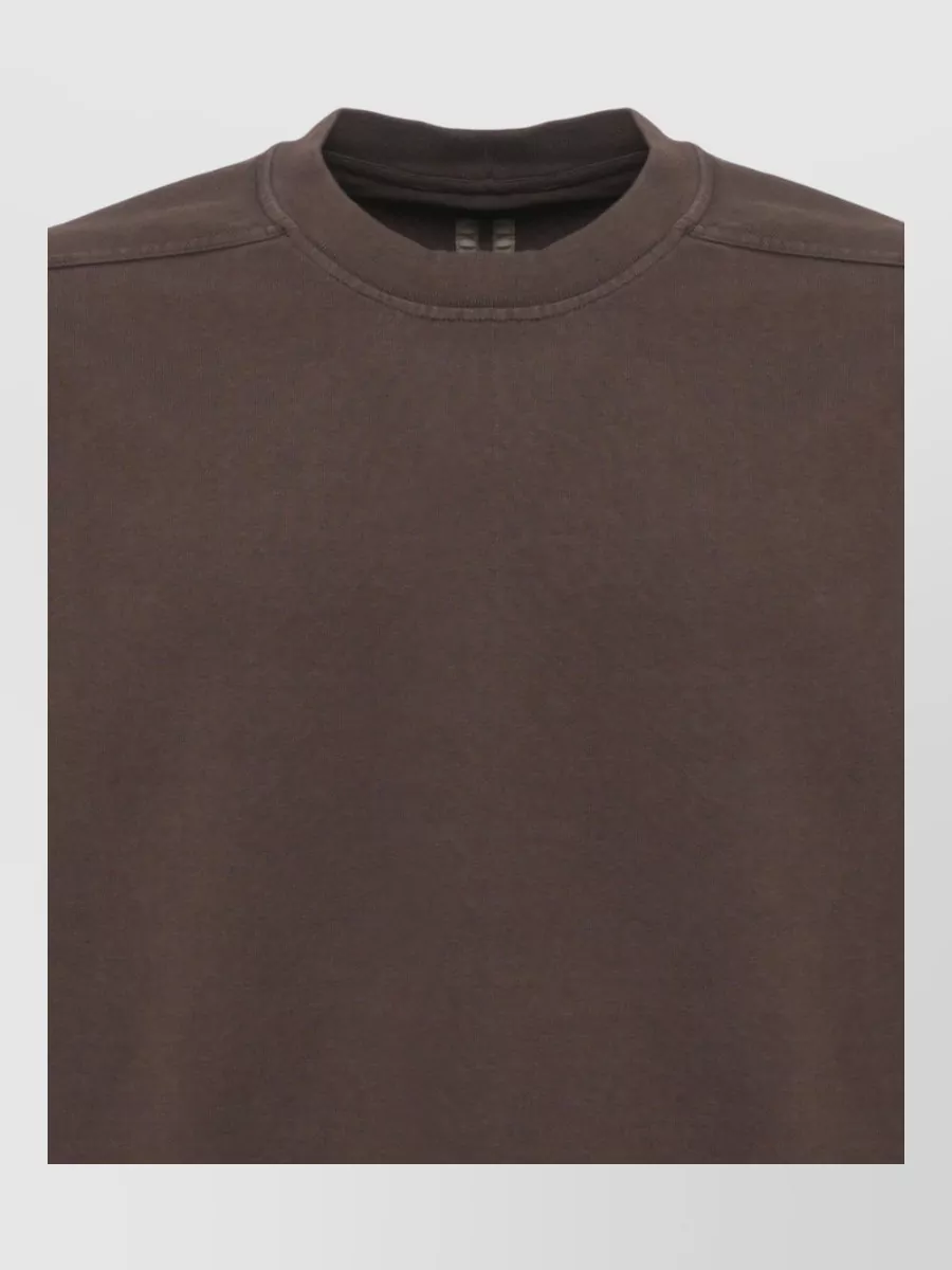 Rick Owens Drkshdw ribbed cotton sweatshirt