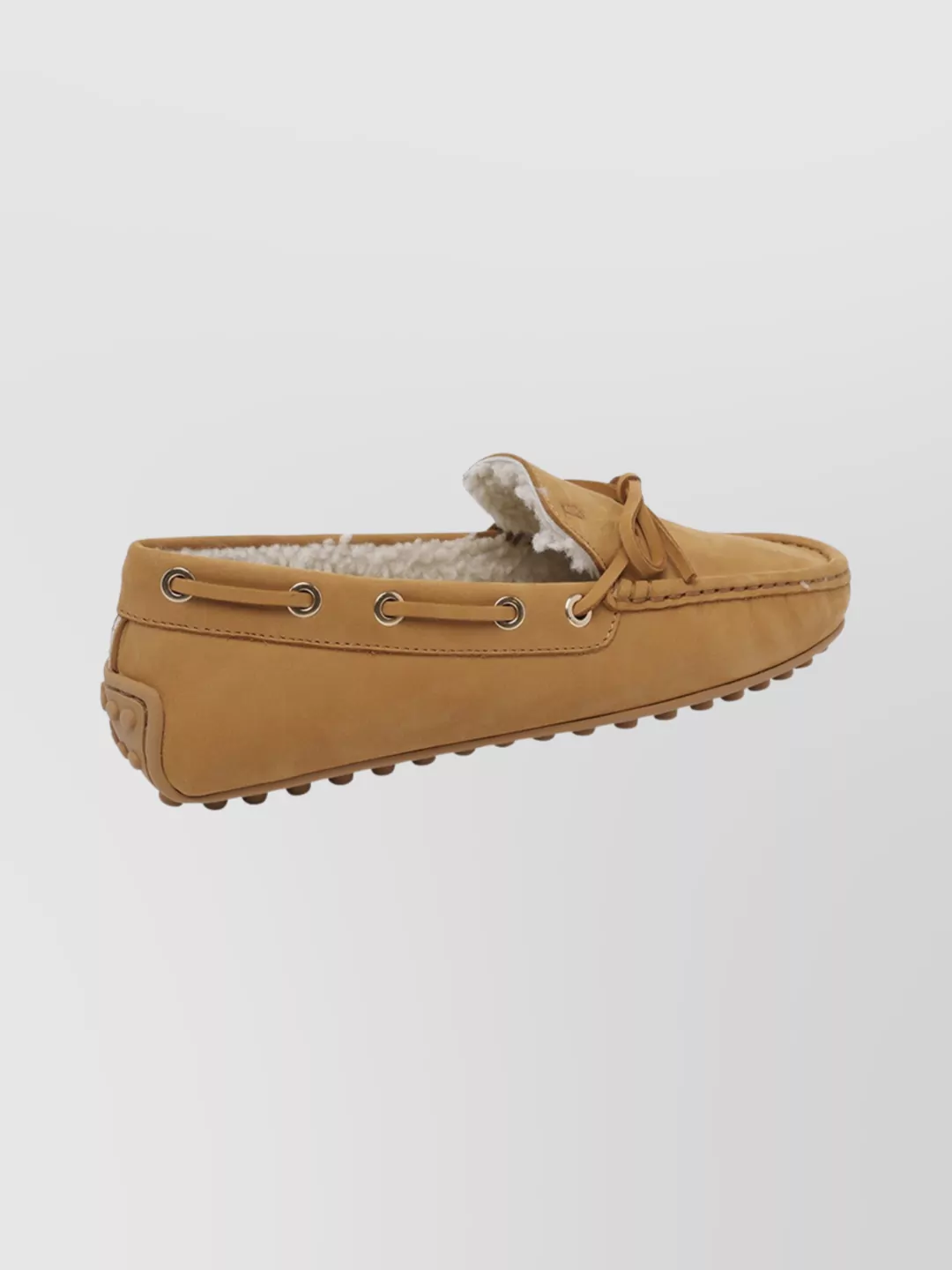 Tod's Leather Loafers Eyelet Accents