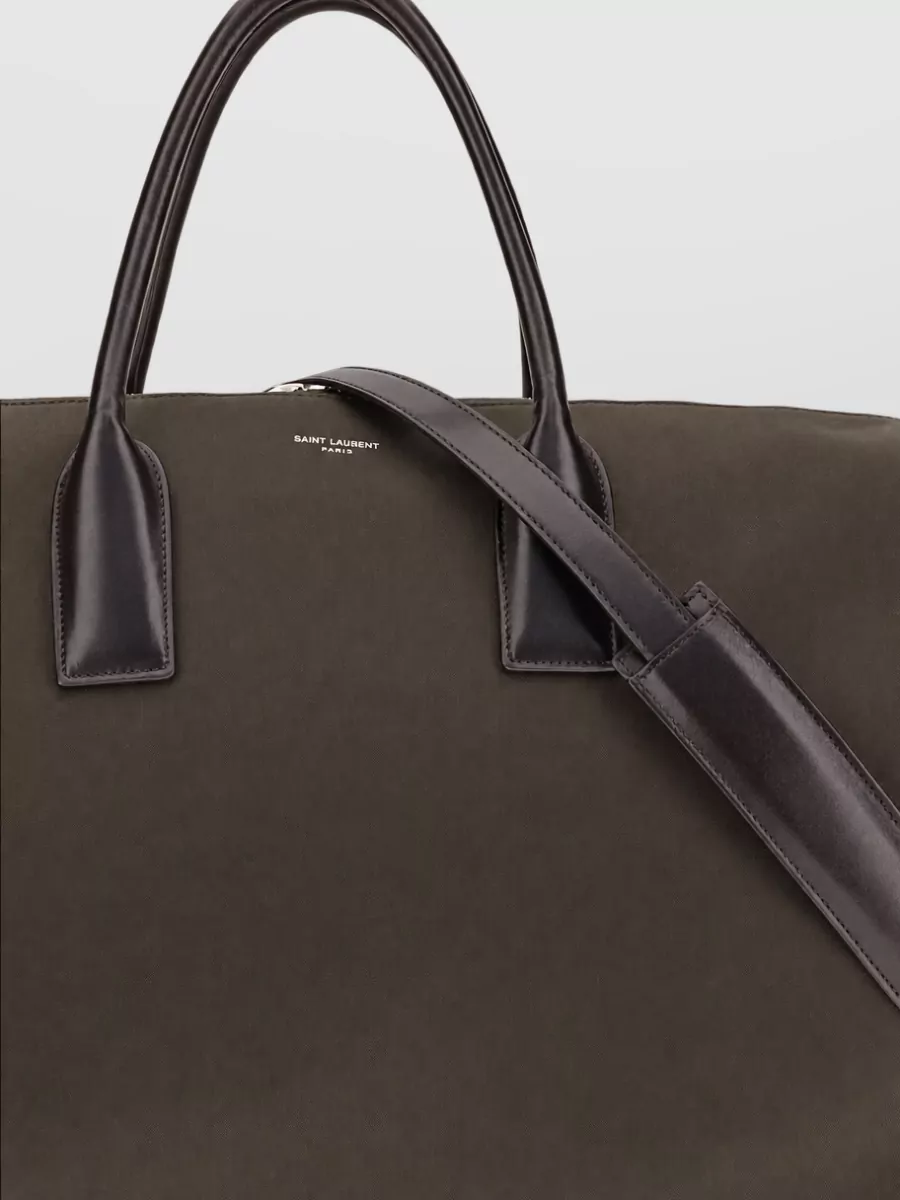 Saint Laurent leather tote bag
