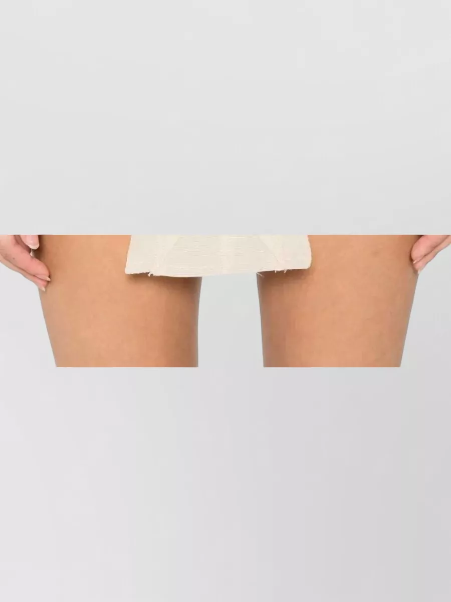 Rick Owens Temple Cutout Mini Skirt