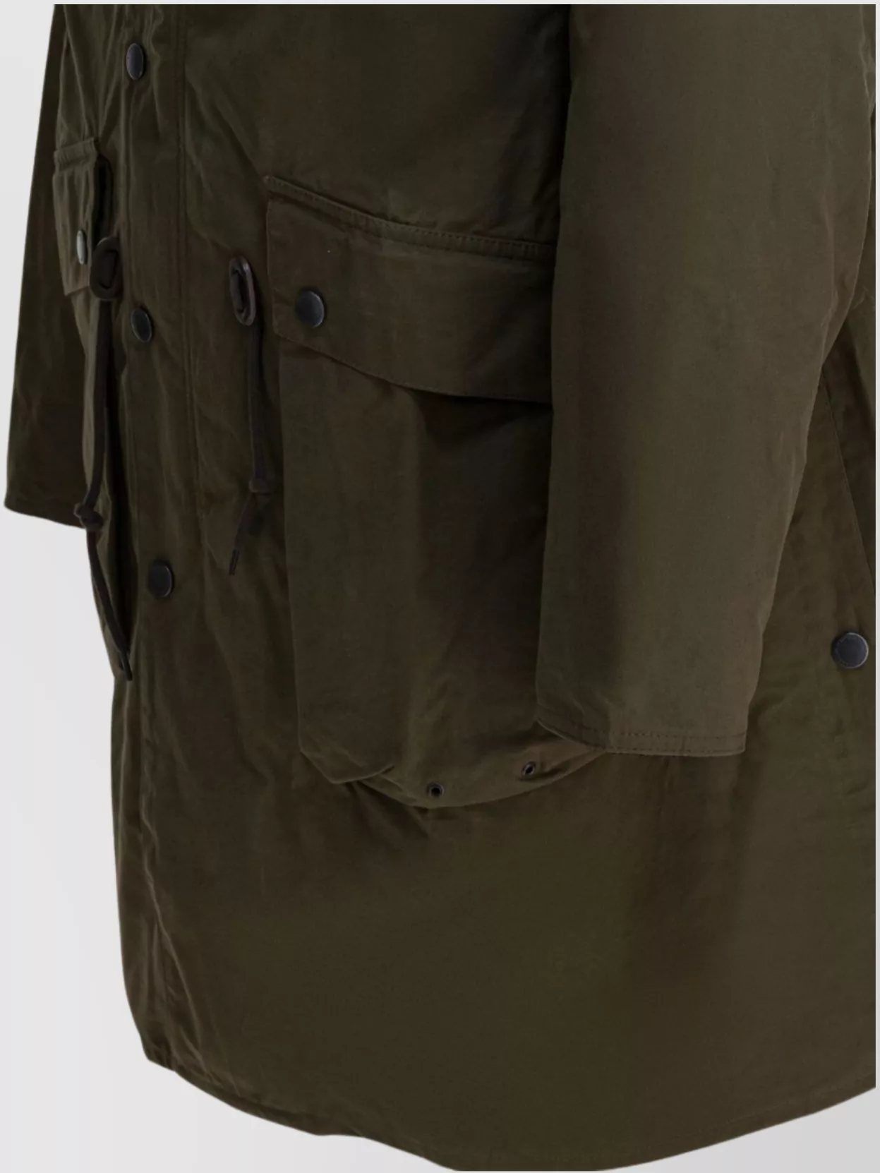 Barbour Kaptain Sunshine Long Hooded Parka