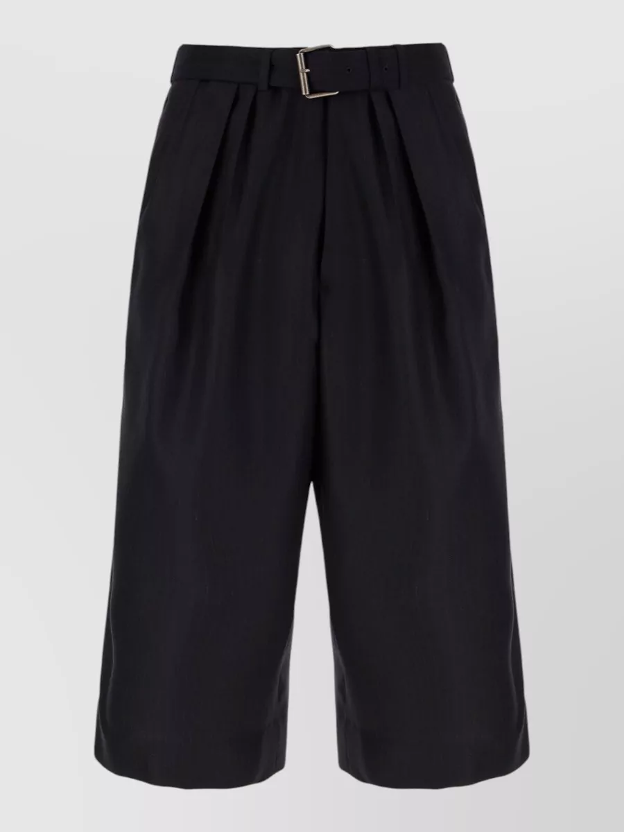 Dries Van Noten Wool tailored bermuda shorts