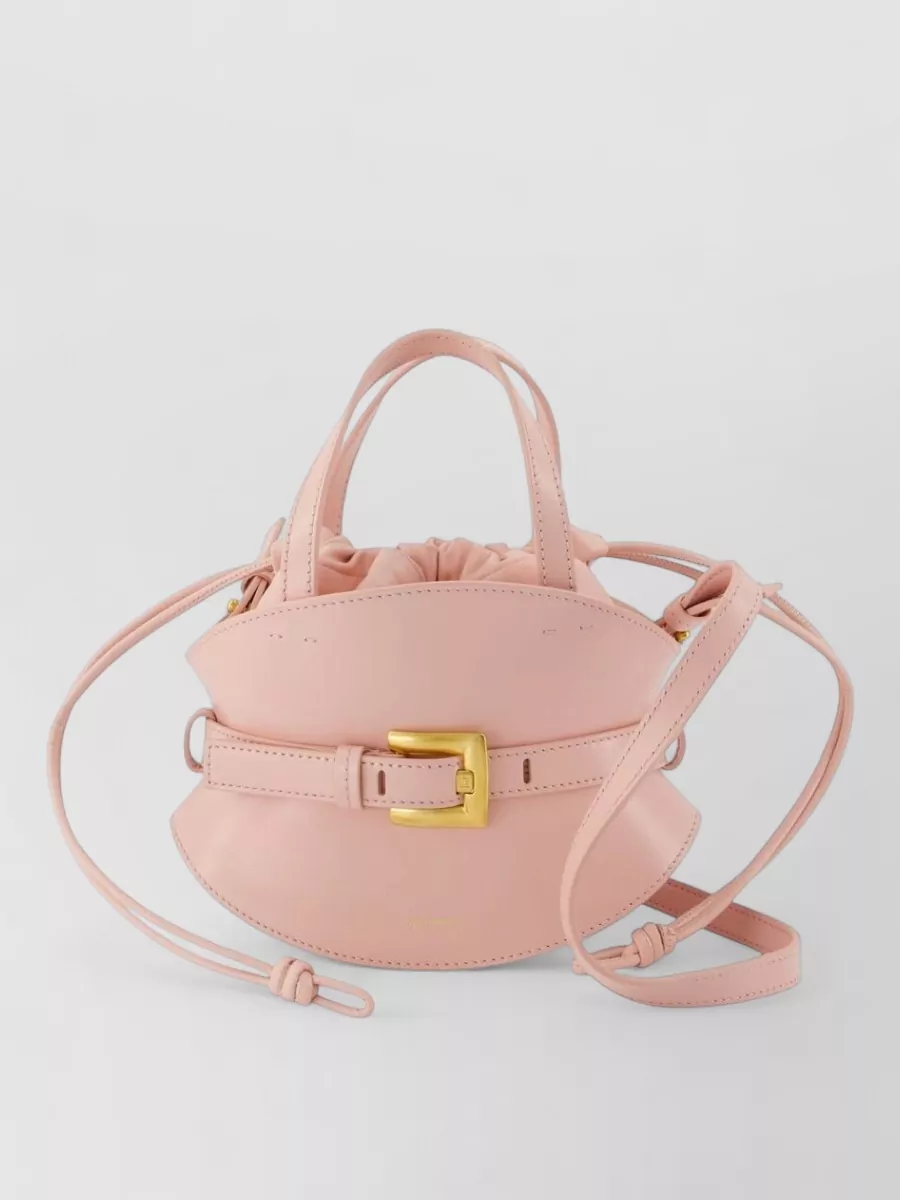 Balmain shuffle mini leather shoulder bag