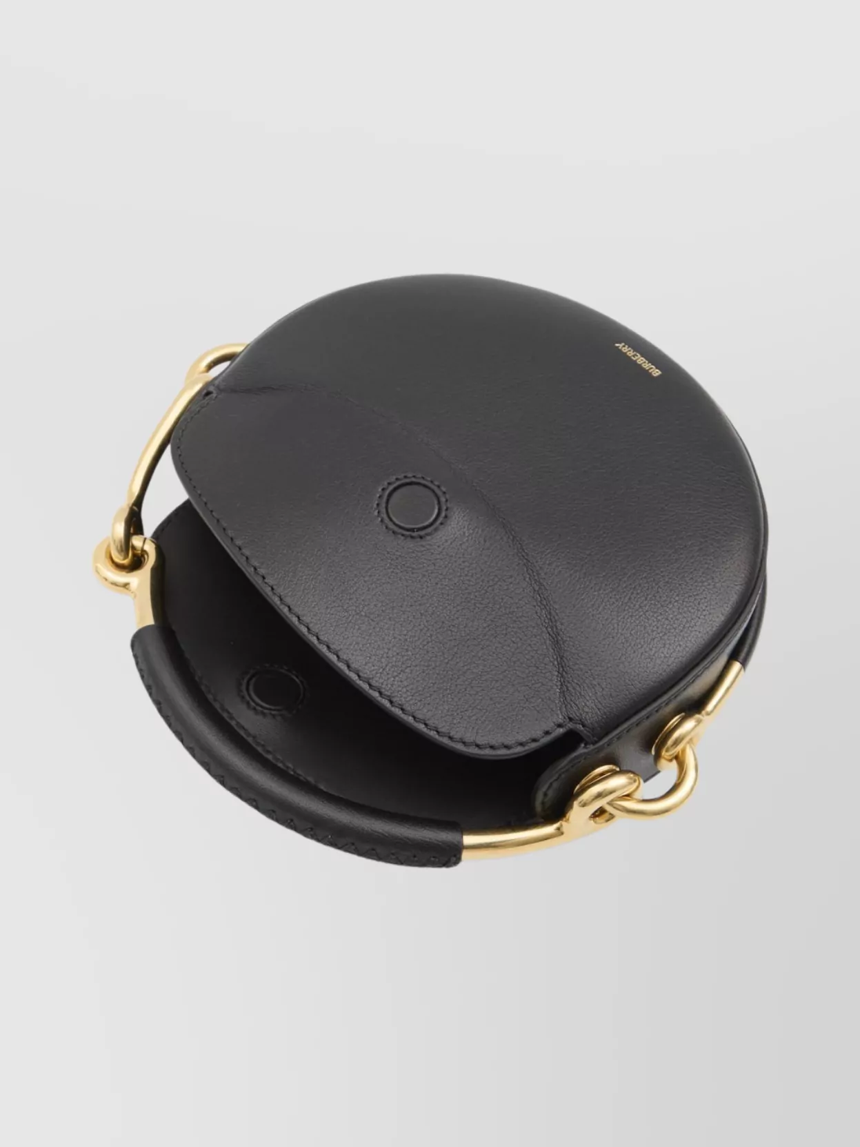 Burberry Leather Crescent Bag Chain Handle