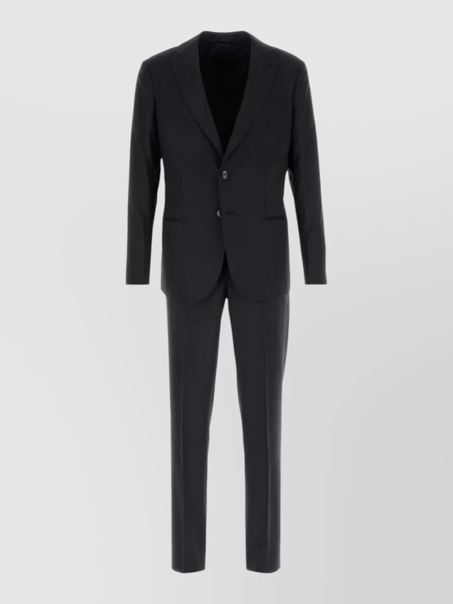 Giorgio Armani wool single-breasted coat