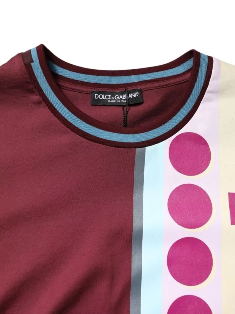 Dolce&Gabbana Printed Logo Short Sleeve T-Shirt
