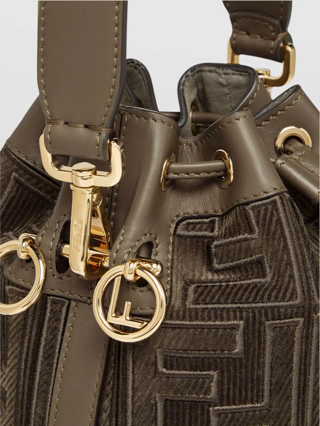 Fendi My Treasure Bucket Bag With Double Handle