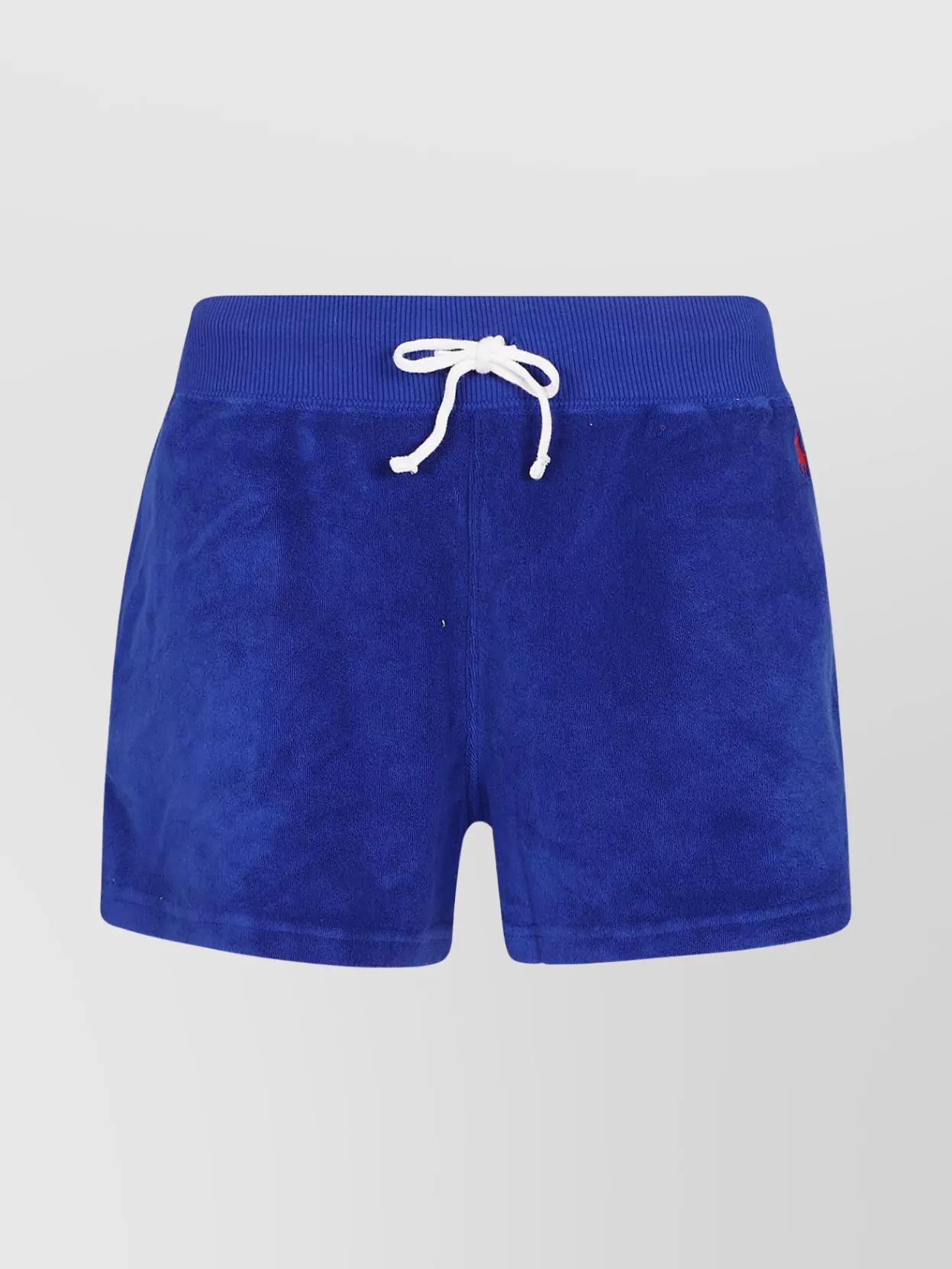 Shop Polo Ralph Lauren Velvet Elastic Waistband Shorts