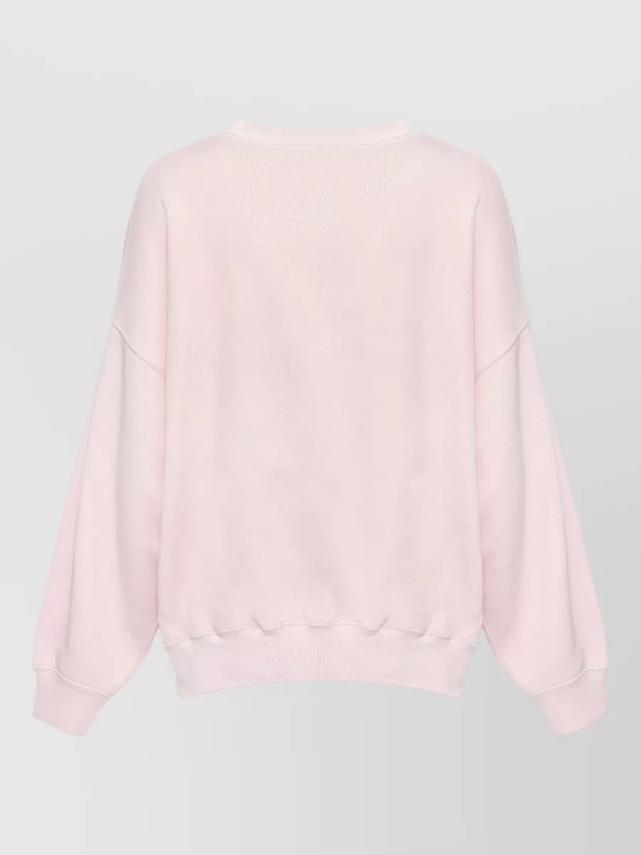 Ralph Lauren Ribbed Trim Crewneck Sweatshirt