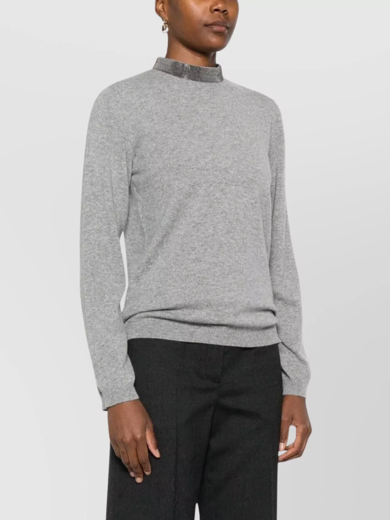 Fabiana Filippi Knitwear With Long Sleeves And Sequins