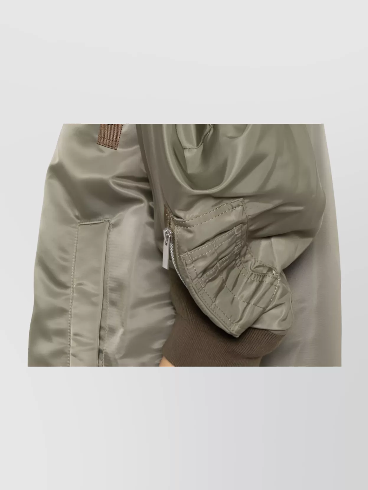 Sacai Oversized Sleeves Bomber Jacket