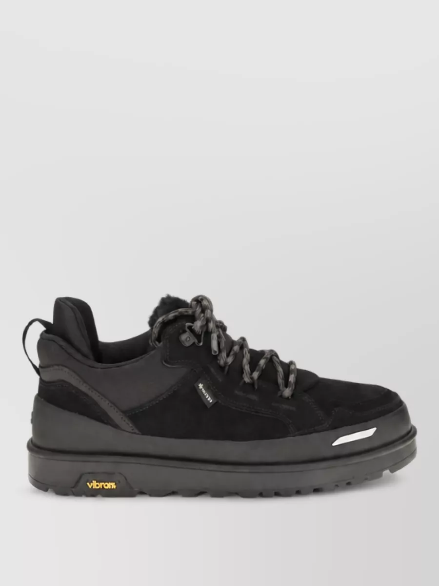 Ugg Leather Low-Top Sneakers