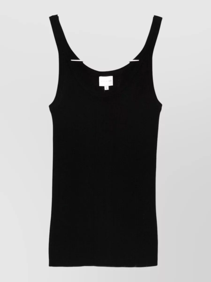 Herskind Hedra Merino Wool Ribbed Scoop Tank