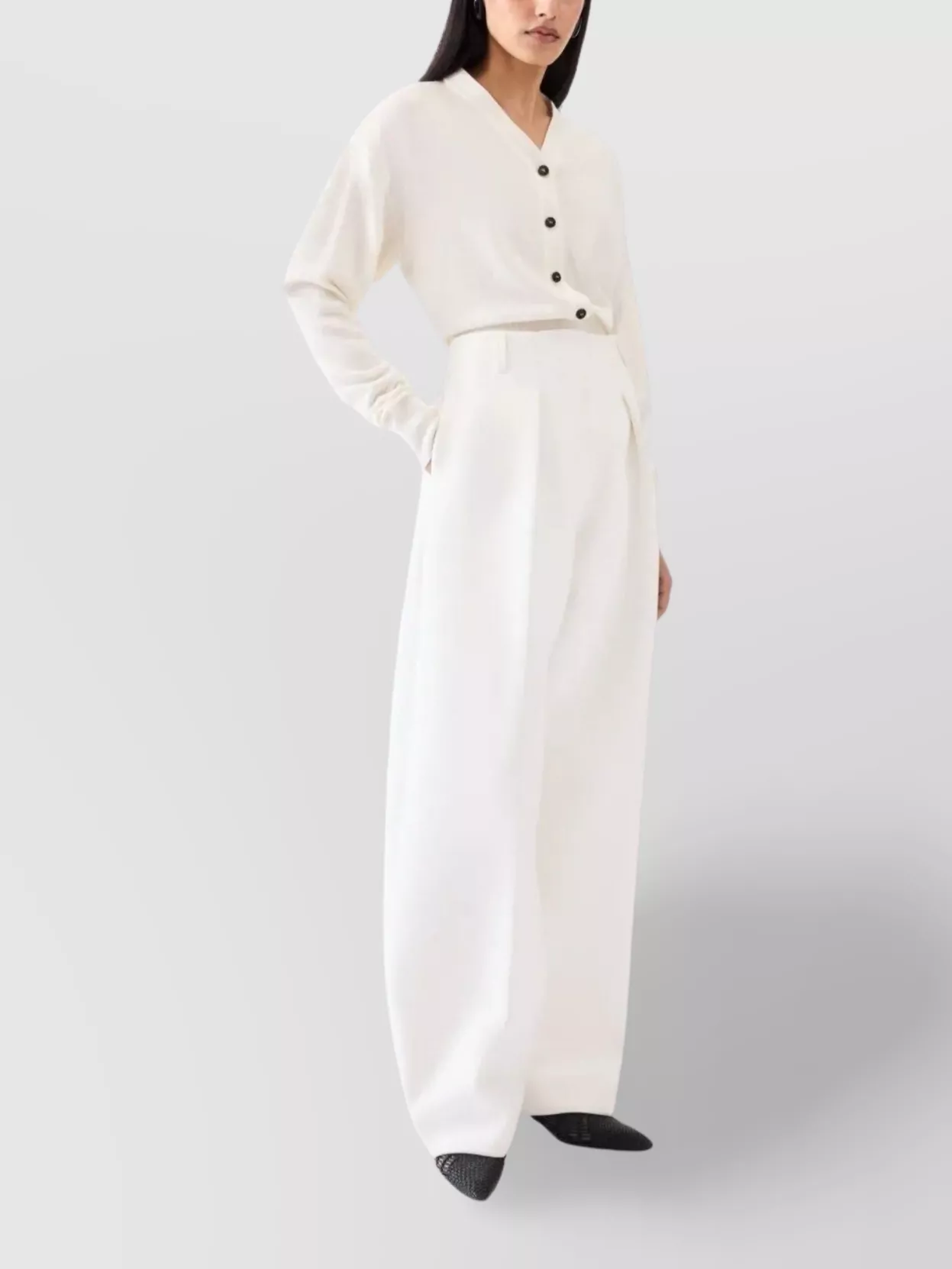 Jacquemus Short Knit Cardigan V-Neck