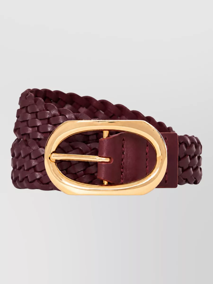 Anine Bing Leather Braided Belt
