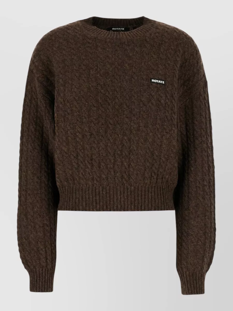 Rotate wool cashmere sweatshirt