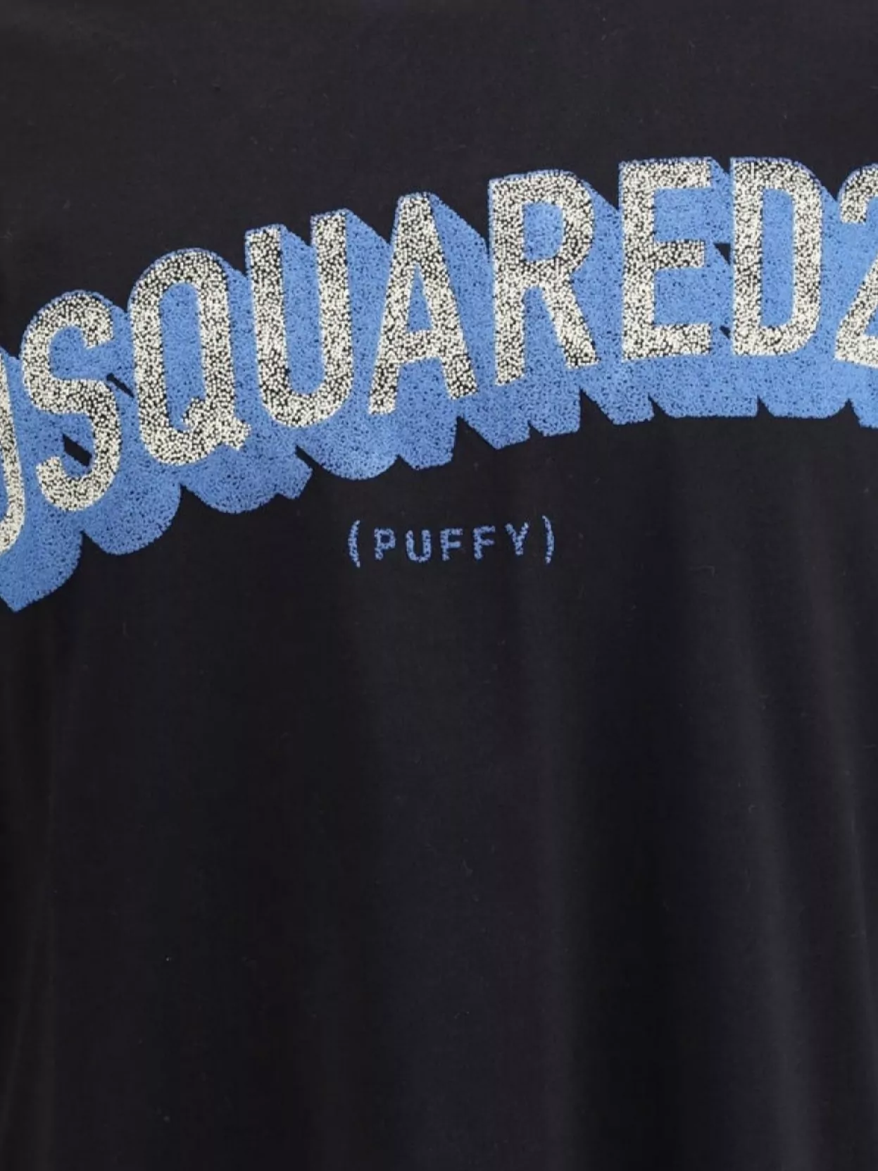 Dsquared2 Graphic Monogram Logo Cotton T-Shirt