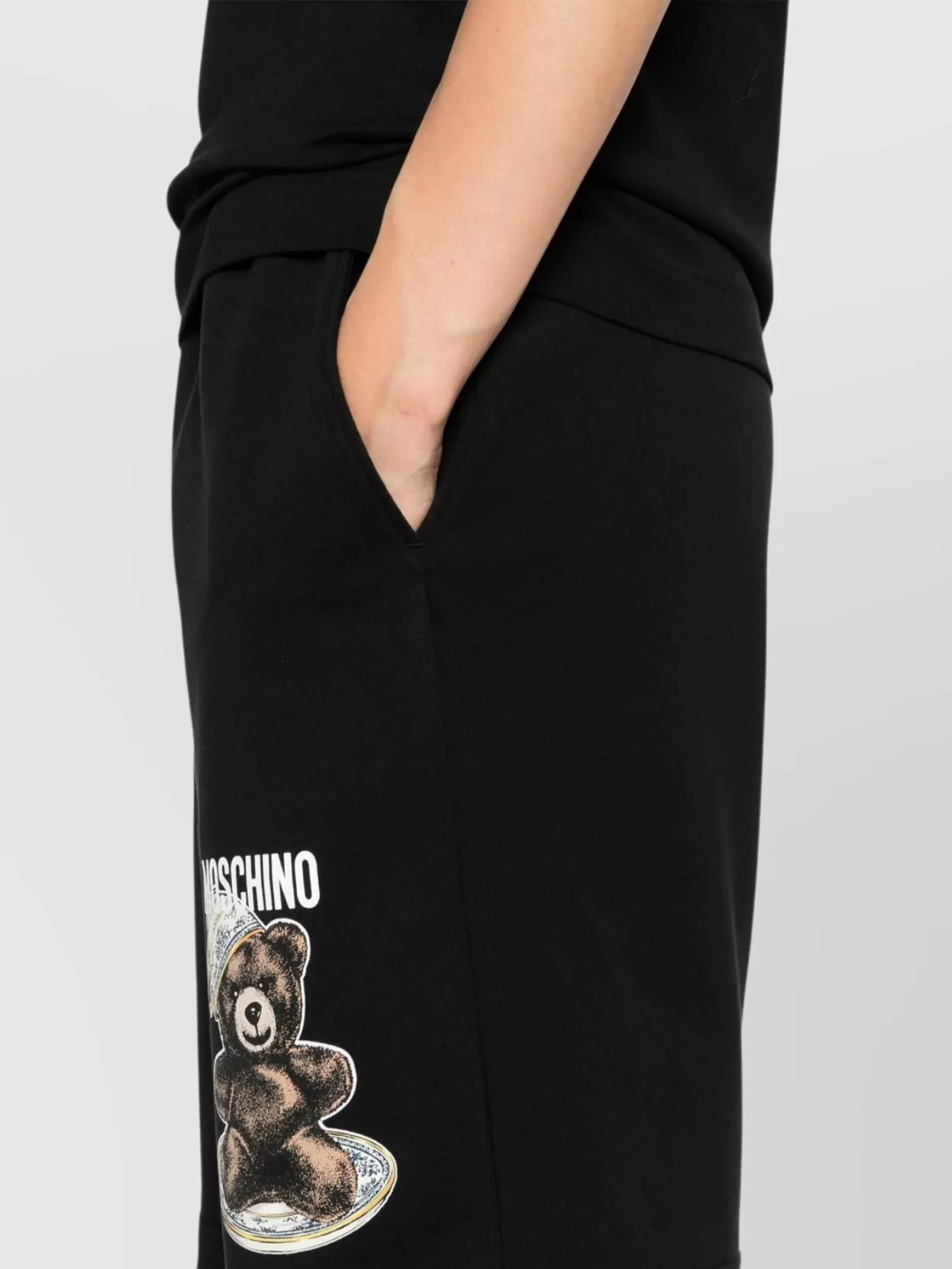 Moschino Graphic Teddy Bear Knee Length Shorts
