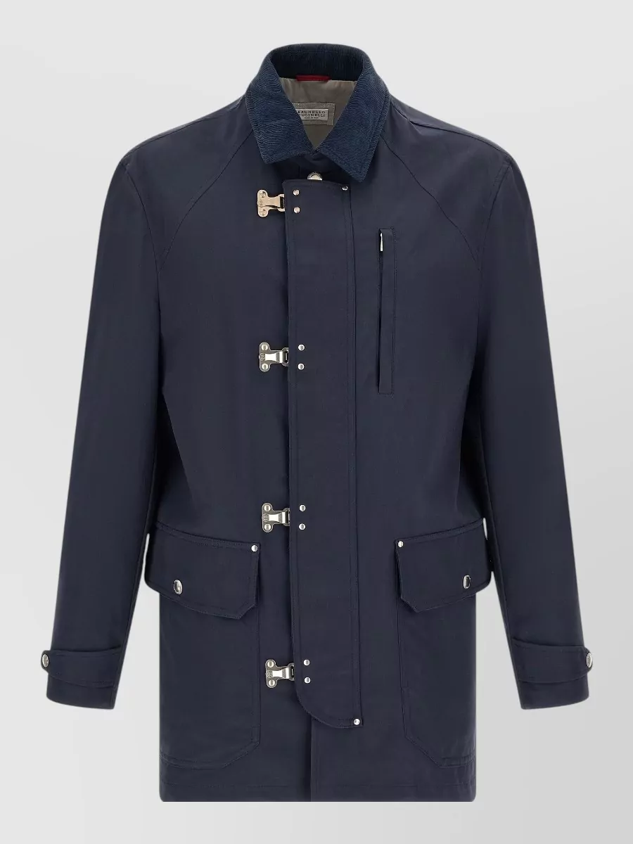 Brunello Cucinelli Water-repellent cotton jacket
