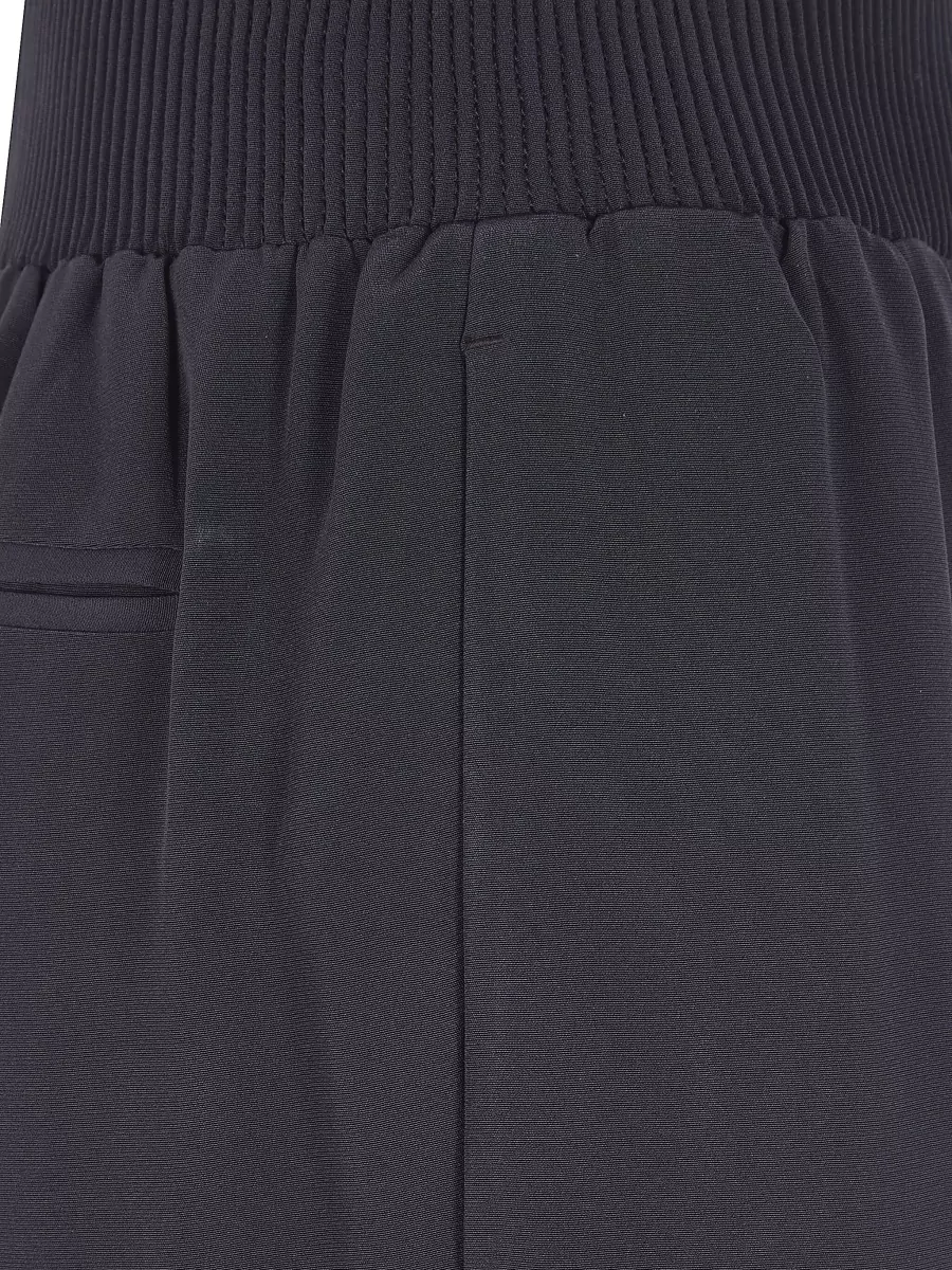 Joseph Satin Twill Wide-Leg Trousers