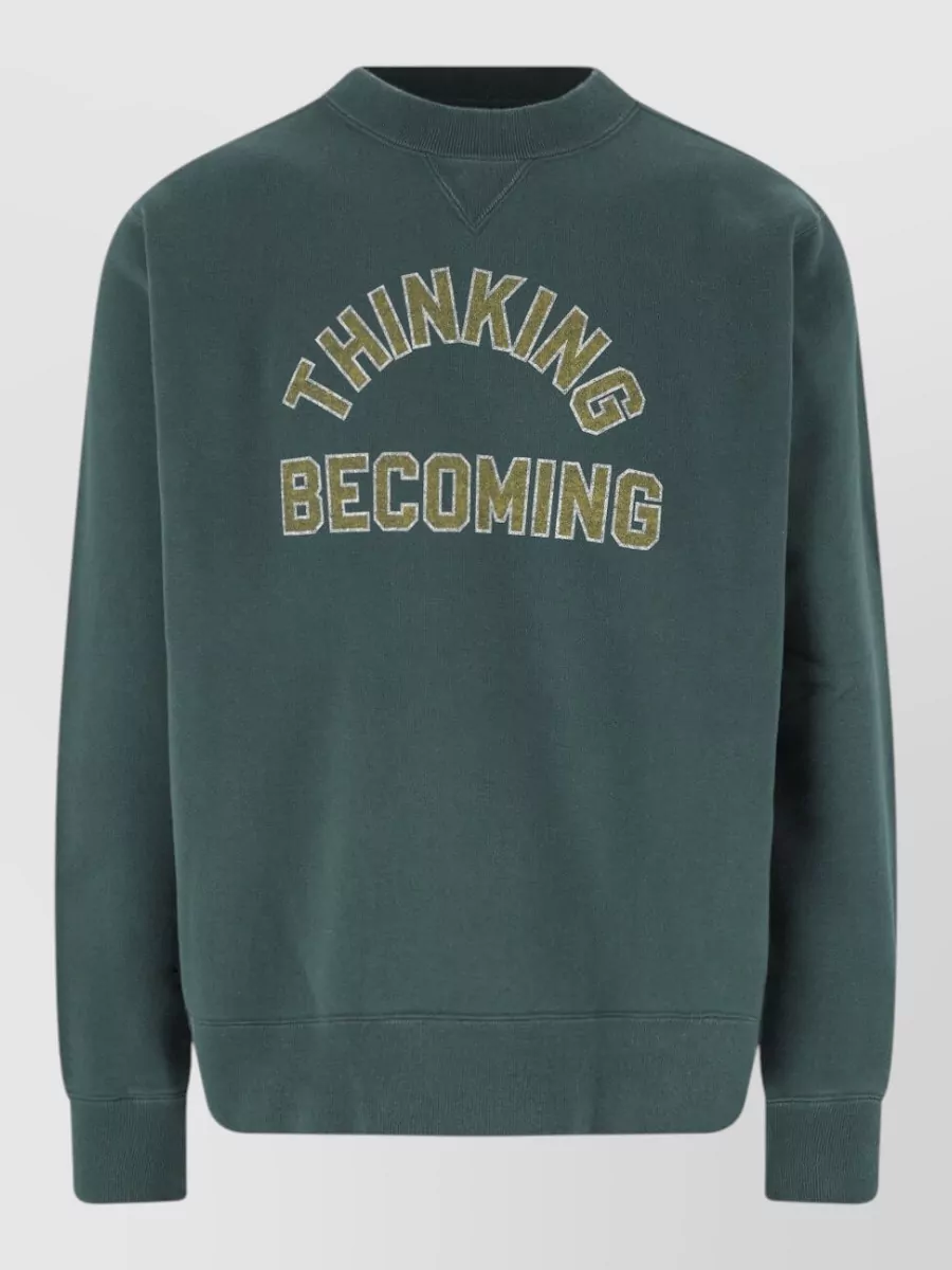 Sacai cotton sweatshirt