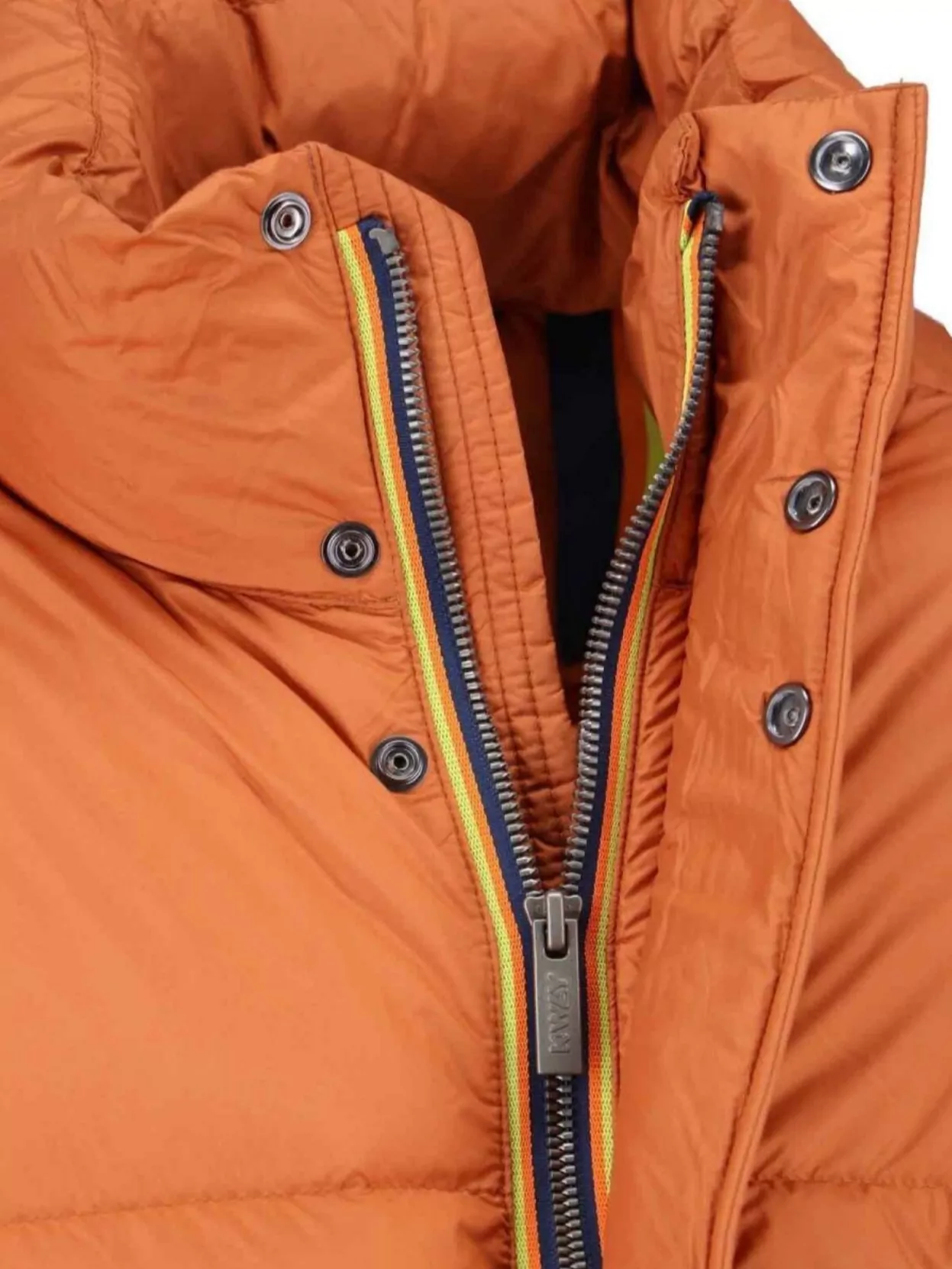 K-Way Modern Puffer Jacket High Collar