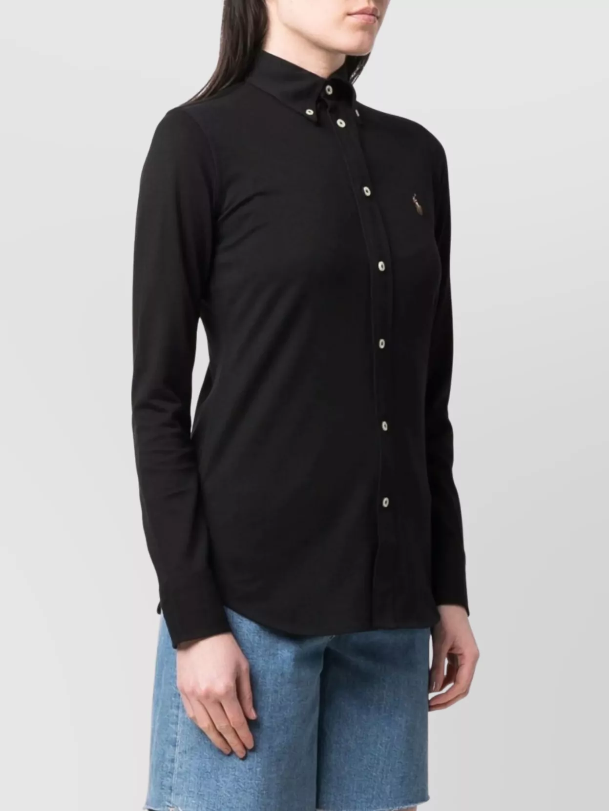 Ralph Lauren Heidi Embroidered Oxford Shirt