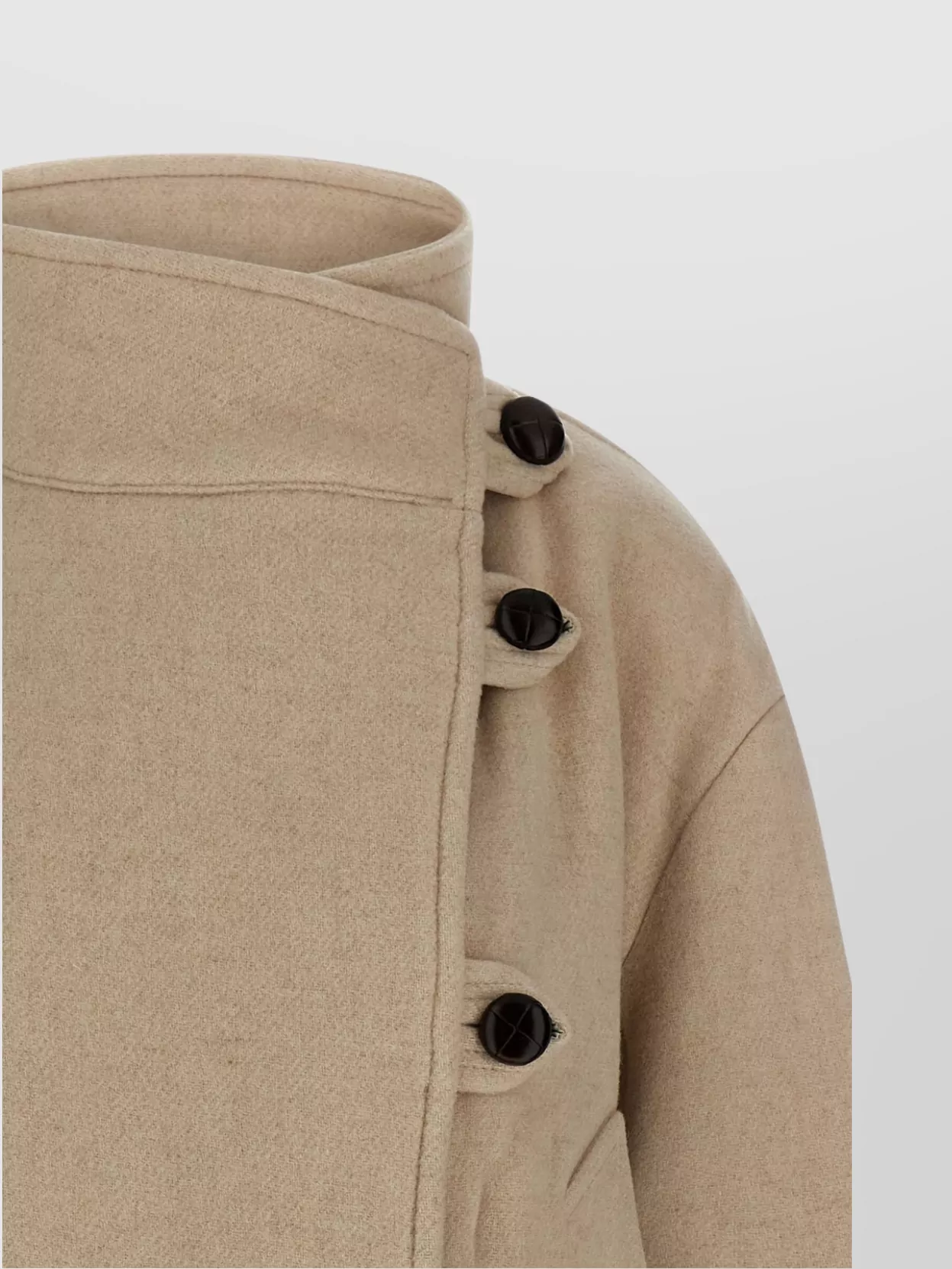 Isabel Marant Hanis Coat In Neutral