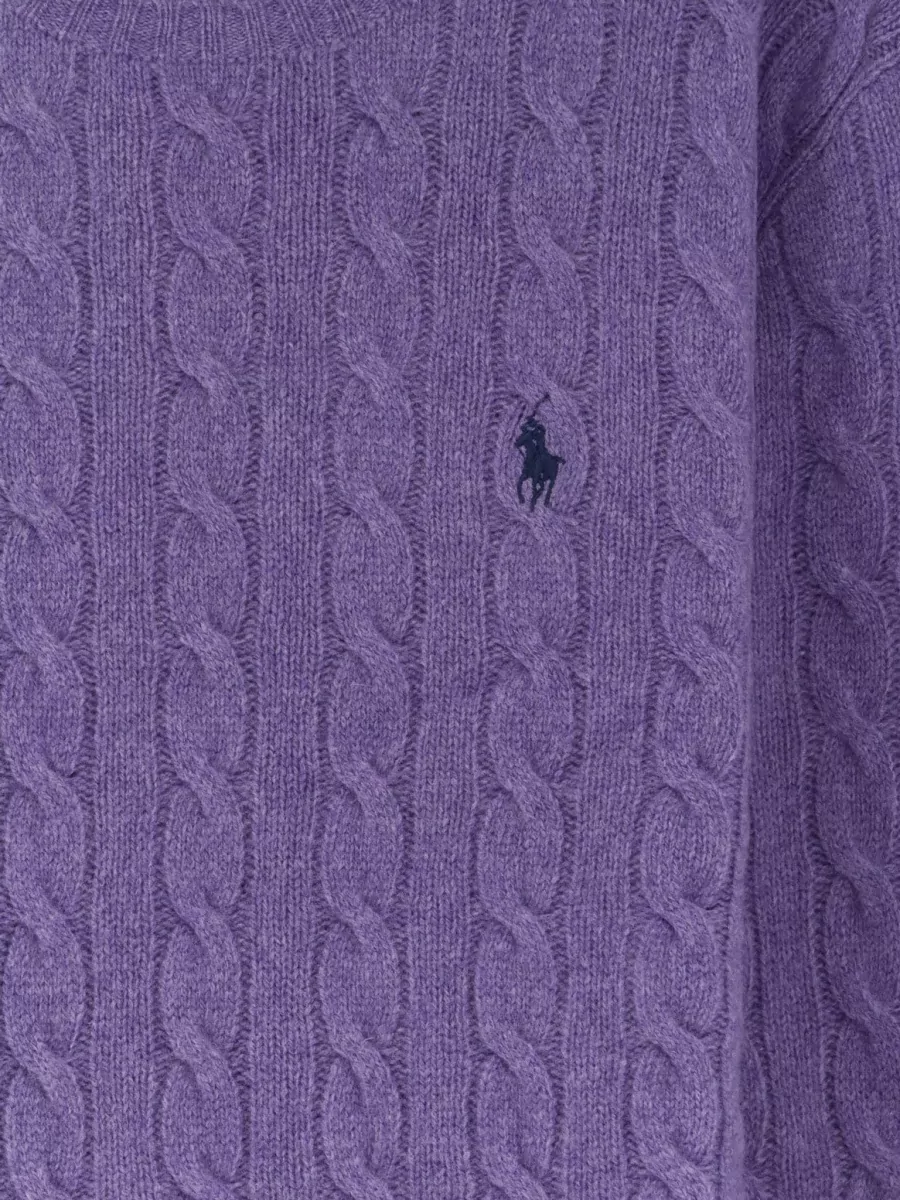 Polo Ralph Lauren Cashmere Wool Cable-Knit Crew-Neck Jumper